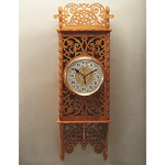 Victorian Wall Clock | Fretwork Scroll Saw Pattern | Wooden Teddy Bear