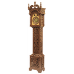 Normandy Grandfather Clock | Fretwork Scroll Saw Pattern | Wooden Teddy Bear