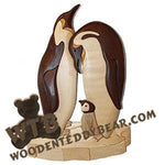 Mask Set #1 | Intarsia Scroll Saw Pattern | Wooden Teddy Bear