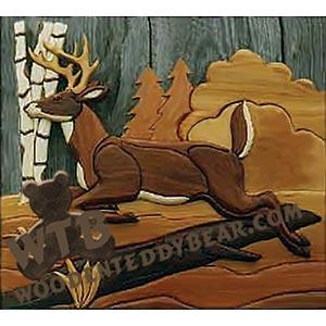 Jumper (Deer) | Intarsia Scroll Saw Pattern | Wooden Teddy Bear