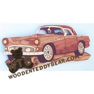 T-Bird | Fretwork Scroll Saw Pattern | Wooden Teddy Bear