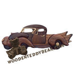 Fat Truck | Fretwork Scroll Saw Pattern | Wooden Teddy Bear