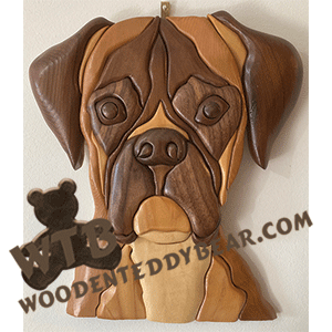 Boxer | Fretwork Scroll Saw Pattern | Wooden Teddy Bear