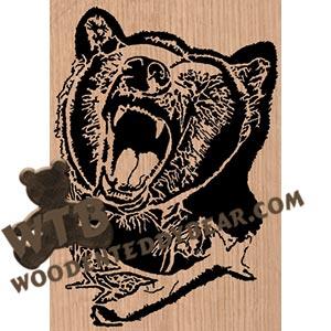 Wildlife Intarsia book  The Wooden Teddy Bear - The Wooden Teddy