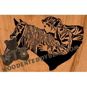 Best Friends fretwork scroll saw pattern | The Wooden Teddy Bear