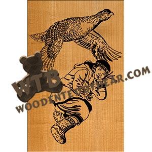 Capercaillie Dreams Advanced fretwork scroll saw pattern | The Wooden Teddy Bear