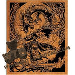 The Dragon Rises Advanced fretwork scroll saw pattern | The Wooden Teddy Bear