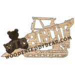 Bobcat (Tractor - Tracks) | Fretwork Scroll Saw Pattern | Wooden Teddy Bear