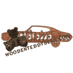 (1970 Chevy) Chevelle SS | Fretwork Scroll Saw Pattern | Wooden Teddy Bear