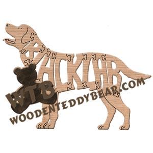 Dogs Black Lab fretwork scroll saw pattern | The Wooden Teddy Bear