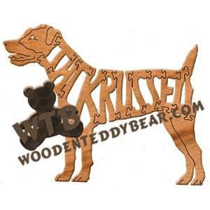 Dogs Jack Russell fretwork scroll saw pattern | The Wooden Teddy Bear