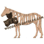 Horses Appaloosa fretwork scroll saw pattern | The Wooden Teddy Bear