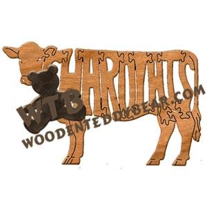Cows Charolais cow fretwork scroll saw pattern | The Wooden Teddy Bear ...