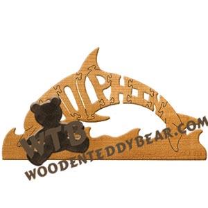 Animals Dolphin fretwork scroll saw pattern | The Wooden Teddy Bear