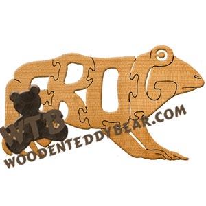 Animals Frog fretwork scroll saw pattern | The Wooden Teddy Bear