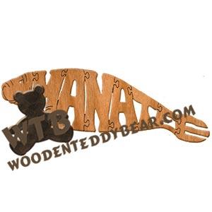 Animals Manatee fretwork scroll saw pattern | The Wooden Teddy Bear