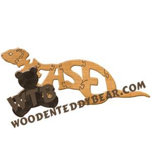 Animals Weasel fretwork scroll saw pattern | The Wooden Teddy Bear