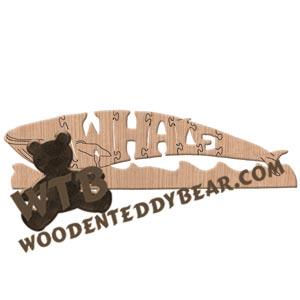 Animals Whale fretwork scroll saw pattern | The Wooden Teddy Bear