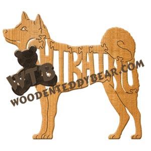 Dogs Shiba Inu fretwork scroll saw pattern | The Wooden Teddy Bear