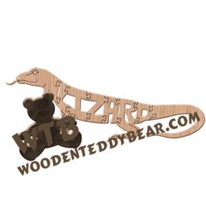 Animals Lizard fretwork scroll saw pattern | The Wooden Teddy Bear