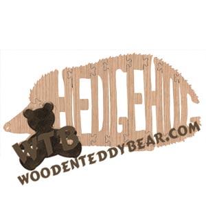 Animals Hedgehog fretwork scroll saw pattern | The Wooden Teddy Bear