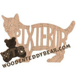 Cats Pixie Bob fretwork scroll saw pattern | The Wooden Teddy Bear