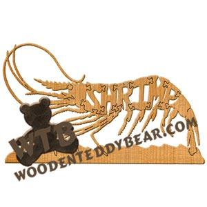Animals Shrimp fretwork scroll saw pattern | The Wooden Teddy Bear