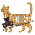 Cats Tonkinese fretwork scroll saw pattern | The Wooden Teddy Bear