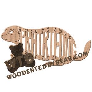 Animals Prairie Dog fretwork scroll saw pattern | The Wooden Teddy Bear