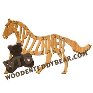 Horses Lipizzaner fretwork scroll saw pattern | The Wooden Teddy Bear