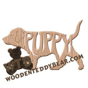 Ornament Puppy fretwork scroll saw patterns | The Wooden Teddy Bear