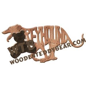 Ornament Greyhound racing fretwork scroll saw patterns | The Wooden Teddy Bear