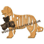 Ornament Newfoundland fretwork scroll saw patterns | The Wooden Teddy Bear