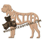 Ornament Mastiff fretwork scroll saw patterns | The Wooden Teddy Bear