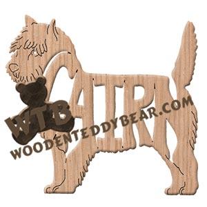 Ornament Cairn Terrier fretwork scroll saw patterns | The Wooden Teddy Bear