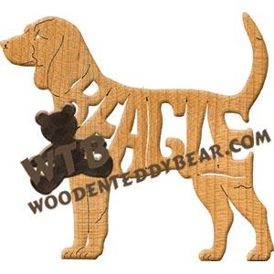 Ornament Beagle fretwork scroll saw patterns | The Wooden Teddy Bear