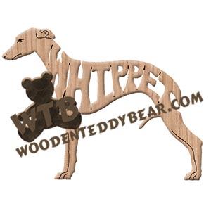 Ornament Whippet fretwork scroll saw patterns | The Wooden Teddy Bear