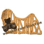 Ornament Lhasa-Apso fretwork scroll saw patterns | The Wooden Teddy Bear