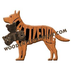 Ornament Cattledog fretwork scroll saw patterns | The Wooden Teddy Bear