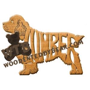 Ornament Clumber Spaniel fretwork scroll saw patterns | The Wooden Teddy Bear