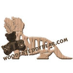 Ornament Dandie Dinmont Terrier fretwork scroll saw patterns | The Wooden Teddy Bear