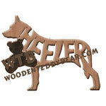 Ornament Heeler fretwork scroll saw patterns | The Wooden Teddy Bear