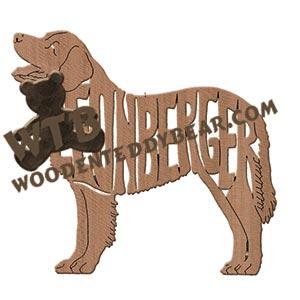 Ornament Leonberger fretwork scroll saw patterns | The Wooden Teddy Bear