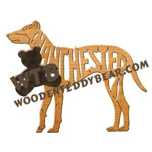 Ornament Manchester Terrier fretwork scroll saw patterns | The Wooden Teddy Bear