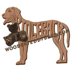 Ridgeback Rhodesian ornament fretwork scroll saw patterns | The Wooden Teddy Bear