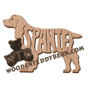 Spaniel ornament fretwork scroll saw patterns | The Wooden Teddy Bear