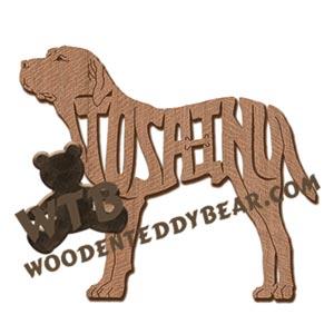 Tosa-Inu ornament fretwork scroll saw patterns | The Wooden Teddy Bear