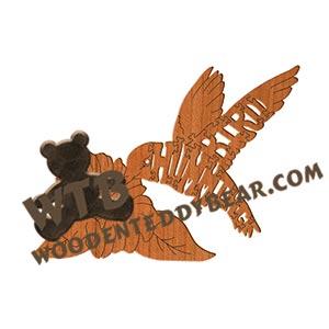 Birds Hummingbird fretwork scroll saw pattern | The Wooden Teddy Bear