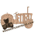 Ford Tractor fretwork scroll saw pattern | The Wooden Teddy Bear