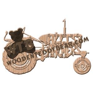 Allis Chalmers 1942 fretwork scroll saw pattern | The Wooden Teddy Bear